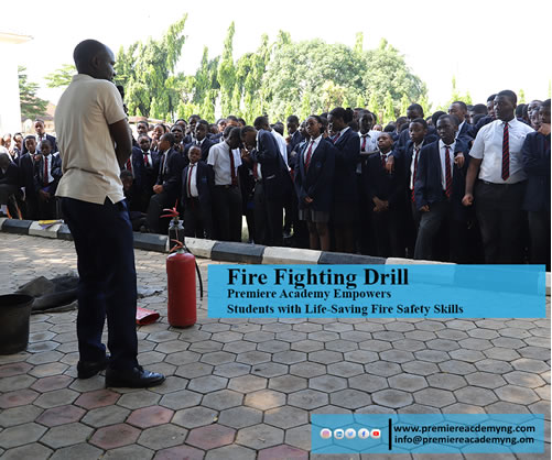Fire Fighting Drill: Premiere Academy Empowers Students with Life-Saving Fire Safety Skills