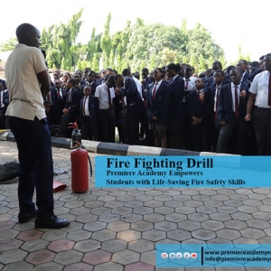 Fire Fighting Drill: Premiere Academy Empowers Students with Life-Saving Fire Safety Skills